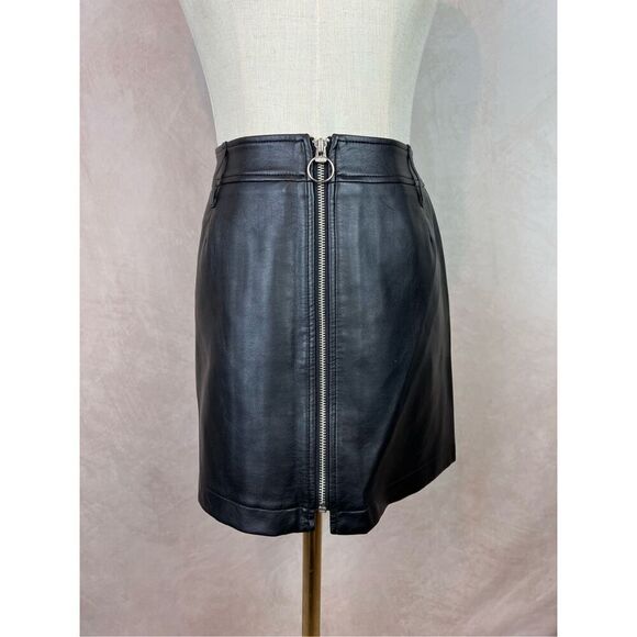 Guess Dresses & Skirts - Vintage Y2K 90s Guess Pleather Mini Skirt Size Medium